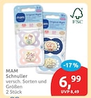 Schnuller von MAM für 6,99 € bei budni im Angebot Schnuller von MAM im aktuellen budni Prospekt