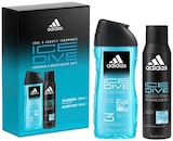 Geschenkpackung Ice Dive Duschgel Angebote von Adidas bei REWE Suhl für 5,49 €