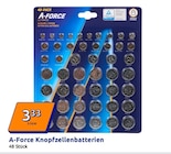 Knopfzellenbatterien Angebote von A-Force bei Action Erkrath für 3,33 €
