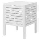 Hocker mit Aufbewahrung weiß Angebote von MUSKAN bei IKEA Cuxhaven für 39,99 €