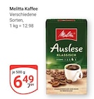 Kaffee im Angebot bei GLOBUS in Trier Kaffee Angebote von Melitta bei GLOBUS Trier für 6,49 €