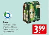 famila Nordost - Jever Pilsener Angebot im Prospekt Jever Pilsener bei famila Nordost im Prospekt "" für 3,99 €