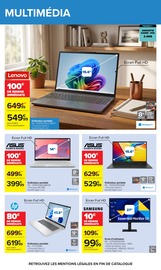 Promos Ordinateur Portable dans le catalogue "PIQUE-NIQUE" de Carrefour Ordinateur Portable en promo dans le catalogue Carrefour à la page 81