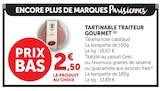 Tartinable Traiteur dans le catalogue U Express