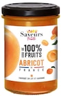 Préparation 100% abricot france 230 g - SAVEURS ET FRUITS en promo chez NaturéO Préparation 100% abricot france 230 g - SAVEURS ET FRUITS dans le catalogue NaturéO