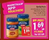 Aktuelle Barilla Angebote bei Marktkauf in Erlangen Aktuelles Pesto Angebot bei Marktkauf in Erlangen ab 1,69 €
