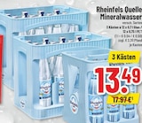 Mineralwasser bei Trinkgut im Frechen Prospekt für 13,49 €