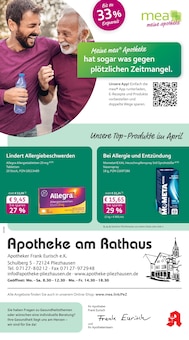 Aktueller mea - meine apotheke Prospekt "Unsere April-Angebote" Aktueller mea - meine apotheke Prospekt