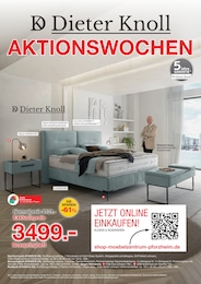 Möbelzentrum Pforzheim Prospekt: "DIETER KNOLL AKTIONSWOCHEN", 6 Seiten, 01.04.2026 - 15.04.2026