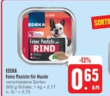 Feine Pastete für Hunde bei E center im Hammelburg Prospekt für 0,65 €