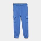 Pantalon de jogging cargo bleu foncé garçon dans le catalogue La Halle