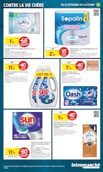 Promotion Lessive dans le prospectus Intermarché Super, valable du 22/09/2026 au 04/10/2026 Promo Lessive dans le catalogue Intermarché Super du moment à la page 29
