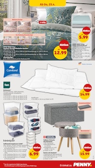 Bettwäsche im Penny Prospekt "Wer günstig will, muss Penny." mit 38 Seiten (Erfurt)