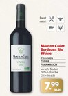 Bordeaux Bio Weine von Mouton Cadet im aktuellen combi Prospekt
