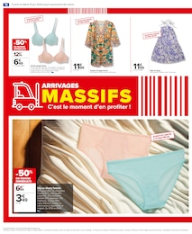 Prix et réduction Soutien-Gorge dans le prospectus Carrefour en cours Offre Soutien-Gorge dans le catalogue Carrefour du moment à la page 18