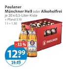 alkoholfreies Bier im V-Markt Prospekt Münchner Hell oder Alkoholfrei von Paulaner im aktuellen V-Markt Prospekt für 12,99 €