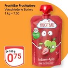Aktuelles Fruchtpüree Erdbeere-Apfel Angebot bei GLOBUS in Halle (Saale) ab 0,75 €