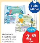 Feuchttücher von Hallo Welt im aktuellen budni Prospekt
