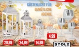Holz-Laterne Angebote von Tony Brown by Stolz bei Kaufhaus Stolz Stralsund für 4,99 €