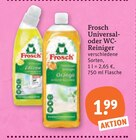 Universal-Reiniger Zitrone von Frosch im aktuellen tegut Prospekt für 1,99 €