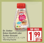 Dekor-Konfetti von Dr. Oetker im aktuellen EDEKA Prospekt