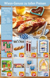 Weißwurst Angebot im aktuellen REWE Prospekt auf Seite 4