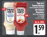 Original Mayonnaise Angebote von Papa Joe's bei E center Erlangen für 1,59 €