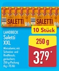 Saletti XXL Angebote von LANDBECK bei ALDI Nord Gera für 3,79 €