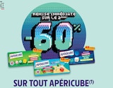 Promo - 60% de remise immédiate sur le 2ème sur tout Apéricube à  dans le catalogue Intermarché à Laval