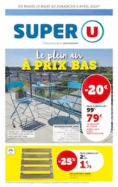 Prospectus Super U à Eysines, "Super U", 12 pages de promos valables du 25/03/2025 au 06/04/2025