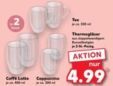 Thermogläser Angebote bei Kaufland Ettlingen für 4,99 €