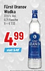 Trinkgut - Fürst Uranov Wodka Angebot im Prospekt Fürst Uranov Wodka bei Trinkgut im Prospekt "" für 4,99 €