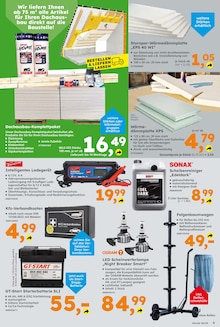 Autobatterie im Globus-Baumarkt Prospekt "Immer eine Idee besser" mit 16 Seiten (Bochum)