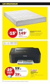 Matelas Angebote im Prospekt "LES PRIX BAS Spécial rentrée" von Hyper U auf Seite 48