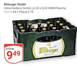 Stubbi Angebote von Bitburger bei GLOBUS Bochum für 9,49 €
