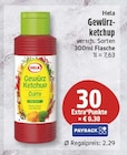 Gewürzketchup von Hela für 2,29 € bei EDEKA im Angebot Gewürzketchup von Hela im aktuellen EDEKA Prospekt