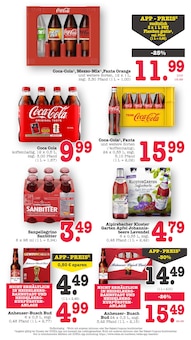 Coca Cola im aktuellen E center Prospekt (Mannheim) Coca Cola im E center Prospekt "Aktuelle Angebote" mit 86 Seiten (Mannheim)