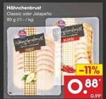 Hähnchenbrust Classic oder Jalapeño Angebote bei Netto Marken-Discount Stuttgart für 0,88 €