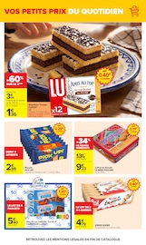 Promos Gâteau dans le catalogue "VOS PETITS PRIX DU QUOTIDIEN" de Carrefour Gâteau en promo dans le catalogue Carrefour à la page 7