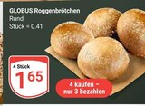 Aktuelle Wecker Angebote bei GLOBUS in Krefeld Aktuelles Roggenbrötchen Angebot bei GLOBUS in Krefeld ab 1,65 €