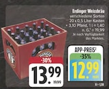 Erdinger Weissbräu Angebote von Erdinger Weissbräu bei EDEKA Altenburg für 12,99 €