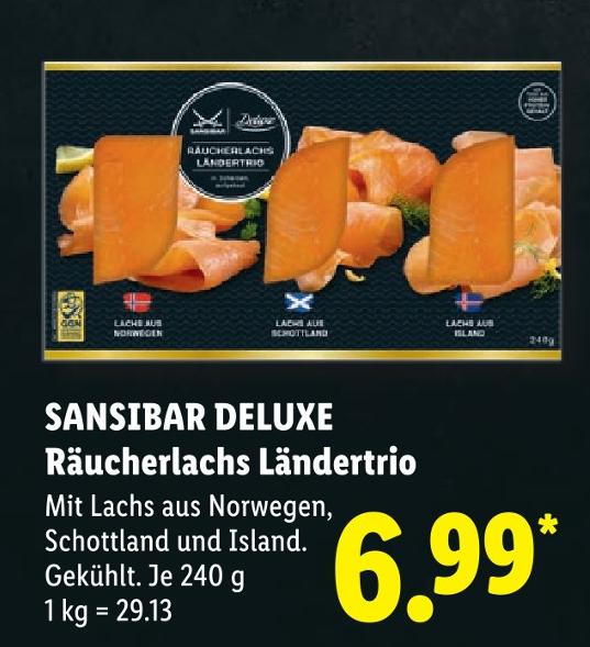 Räucherlachs Ländertrio