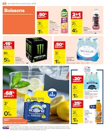 Offre Monster dans le catalogue Carrefour du moment à la page 44