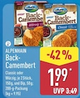 Back-Camembert Classic Angebote von Alpenhain bei ALDI Nord Solingen für 1,99 €