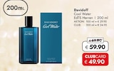 Cool Water EdTS Herren Angebote von Davidoff bei Travel FREE Hof für 49,90 €