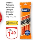 Aktuelles Polnische Kabanossi Geflügel Angebot bei GLOBUS in Wiesbaden ab 1,49 €