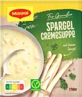 Für Genießer Spargelcremesuppe oder Für Genießer Sauce Hollandaise Angebote von Maggi bei REWE Cottbus für 0,89 €