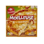 Pizza moelleuse surgelée - CARREFOUR SENSATION - Carrefour à Rennes Pizza moelleuse surgelée - CARREFOUR SENSATION en promo chez Carrefour Rennes à 3,45 €