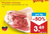 Hintereisbein / Hinterhaxe für 3,49 € bei Netto Marken-Discount im Angebot Hintereisbein / Hinterhaxe im aktuellen Netto Marken-Discount Prospekt