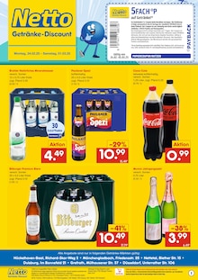 Mumm im Netto Marken-Discount Prospekt "DER ORT, AN DEM DU IMMER AUSGEZEICHNETE PREISE FINDEST." mit 2 Seiten (Krefeld)